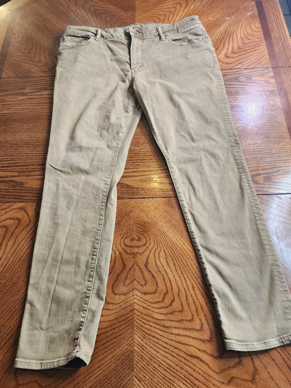 American Eagle Men's Slim Next Level Flex Khaki Jeans Size 36x32